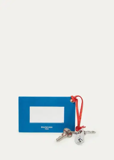 Balenciaga Men's Le City Robot Keychain Bag Charm | Thumbnail 2 Balenciaga Men's Le City Robot Keychain Bag Charm | Thumbnail 2