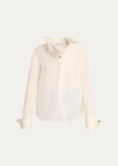 Givenchy Silk Shirt | Thumbnail 6 Givenchy Silk Shirt | Thumbnail 6