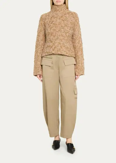 Proenza Schouler Talla Barrel-Leg Cotton Cargo Pants | Thumbnail 2 Proenza Schouler Talla Barrel-Leg Cotton Cargo Pants | Thumbnail 2
