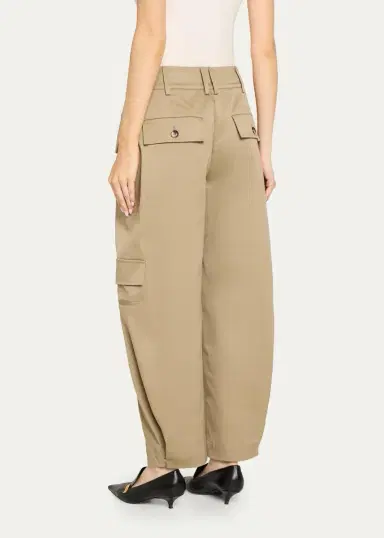 Proenza Schouler Talla Barrel-Leg Cotton Cargo Pants | Thumbnail 3 Proenza Schouler Talla Barrel-Leg Cotton Cargo Pants | Thumbnail 3