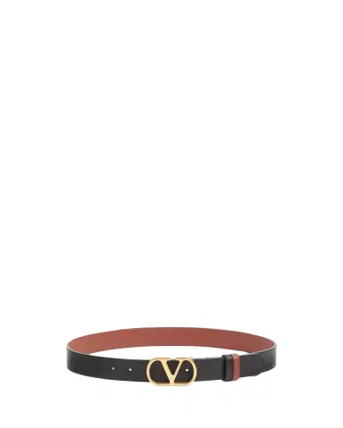 Valentino Garavani VLogo Signature Leather Belt 30MM | Thumbnail 2 Valentino Garavani VLogo Signature Leather Belt 30MM | Thumbnail 2