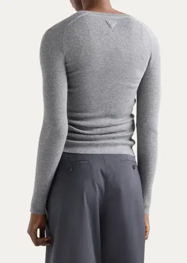 Prada Cashmere Cardigan | Thumbnail 3 Prada Cashmere Cardigan | Thumbnail 3