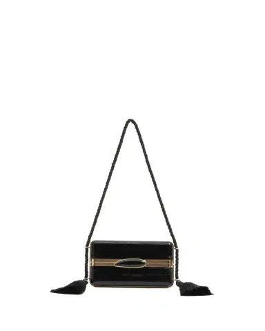 Simkhai Roma Croc-Embossed Leather Shoulder Bag | Thumbnail 1 Simkhai Roma Croc-Embossed Leather Shoulder Bag | Thumbnail 1