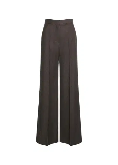 Max Mara Wool Twill Wide-Leg Trousers | Thumbnail 1 Max Mara Wool Twill Wide-Leg Trousers | Thumbnail 1