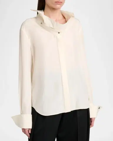Givenchy Silk Shirt | Thumbnail 4 Givenchy Silk Shirt | Thumbnail 4