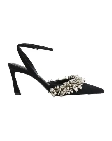 Simkhai 75mm River Embellished Suede Pumps | Thumbnail 1 Simkhai 75mm River Embellished Suede Pumps | Thumbnail 1