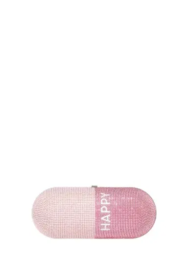 Judith Leiber Couture Happy Pill Capsule Crystal Clutch Bag | Thumbnail 1 Judith Leiber Couture Happy Pill Capsule Crystal Clutch Bag | Thumbnail 1