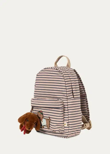 Konges Slojd Kid's Nohr Striped Mini Backpack | Thumbnail 2 Konges Slojd Kid's Nohr Striped Mini Backpack | Thumbnail 2