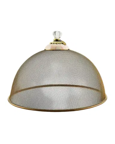 MacKenzie-Childs Courtly Check Mesh Dome | Thumbnail 1 MacKenzie-Childs Courtly Check Mesh Dome | Thumbnail 1