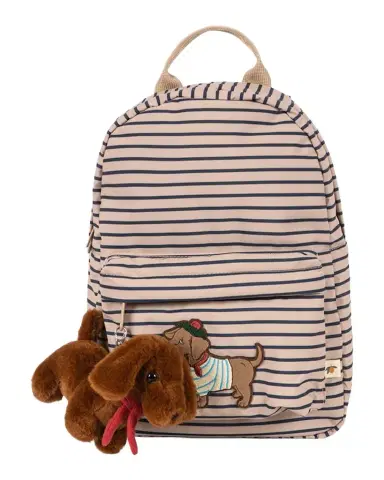 Konges Slojd Kid's Nohr Striped Mini Backpack | Thumbnail 1 Konges Slojd Kid's Nohr Striped Mini Backpack | Thumbnail 1