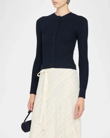 Proenza Schouler Marci Knit Cardigan | Thumbnail 4 Proenza Schouler Marci Knit Cardigan | Thumbnail 4