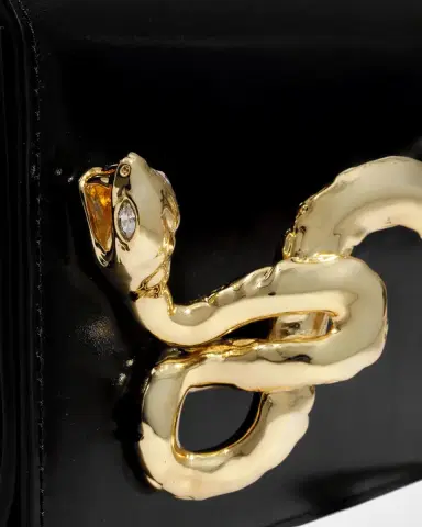 ALEXIS BITTAR Serpent Leather Clutch Bag | Thumbnail 5 ALEXIS BITTAR Serpent Leather Clutch Bag | Thumbnail 5