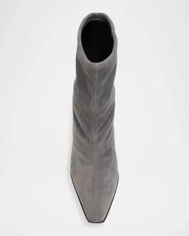 Stuart Weitzman Stassi 85MM Stretch Booties | Thumbnail 5 Stuart Weitzman Stassi 85MM Stretch Booties | Thumbnail 5