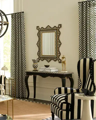 MacKenzie-Childs Courtly Check Statement Mirror | Thumbnail 2 MacKenzie-Childs Courtly Check Statement Mirror | Thumbnail 2