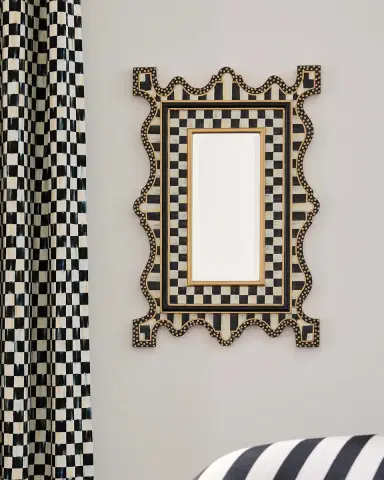 MacKenzie-Childs Courtly Check Wall Mirror | Thumbnail 3 MacKenzie-Childs Courtly Check Wall Mirror | Thumbnail 3