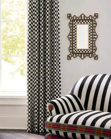 MacKenzie-Childs Courtly Check Wall Mirror | Thumbnail 4 MacKenzie-Childs Courtly Check Wall Mirror | Thumbnail 4