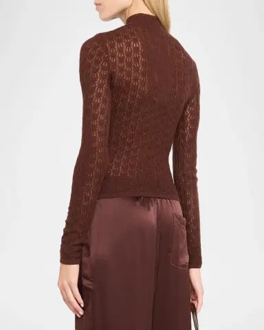 Sablyn Rhea Sheer Merino Wool Sweater | Thumbnail 3 Sablyn Rhea Sheer Merino Wool Sweater | Thumbnail 3