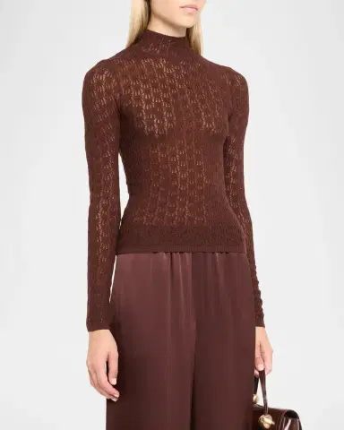 Sablyn Rhea Sheer Merino Wool Sweater | Thumbnail 4 Sablyn Rhea Sheer Merino Wool Sweater | Thumbnail 4
