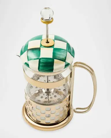 MacKenzie-Childs Check French Press | Thumbnail 2 MacKenzie-Childs Check French Press | Thumbnail 2