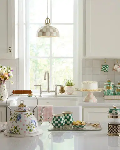 MacKenzie-Childs Check French Press | Thumbnail 5 MacKenzie-Childs Check French Press | Thumbnail 5
