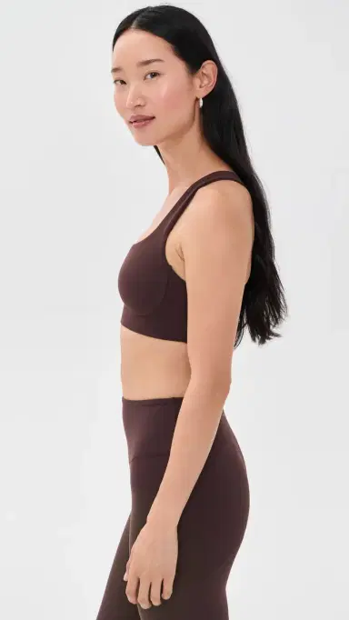 Beyond Yoga In The Zone coopneck Bra Cocoa Plum | Thumbnail 4 Beyond Yoga In The Zone coopneck Bra Cocoa Plum | Thumbnail 4