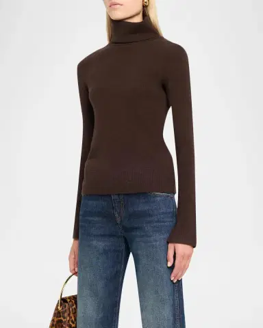 Simkhai Fenwick Cashmere Turtleneck Sweater | Thumbnail 4 Simkhai Fenwick Cashmere Turtleneck Sweater | Thumbnail 4