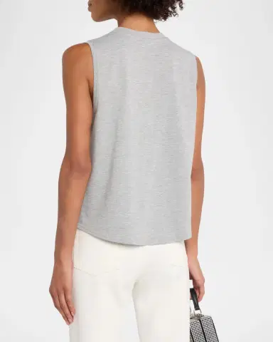 Cinq à Sept J 'Adore Paris Embellished Sleeveless Top | Thumbnail 3 Cinq à Sept J 'Adore Paris Embellished Sleeveless Top | Thumbnail 3