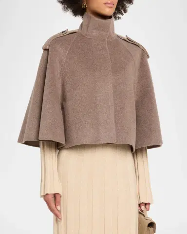 Simkhai Yara Cape Jacket | Thumbnail 4 Simkhai Yara Cape Jacket | Thumbnail 4