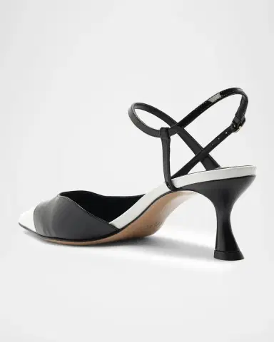 Alexandre Birman 60mm Tita Wrap Patent Leather Cap-Toe Pumps | Thumbnail 2 Alexandre Birman 60mm Tita Wrap Patent Leather Cap-Toe Pumps | Thumbnail 2
