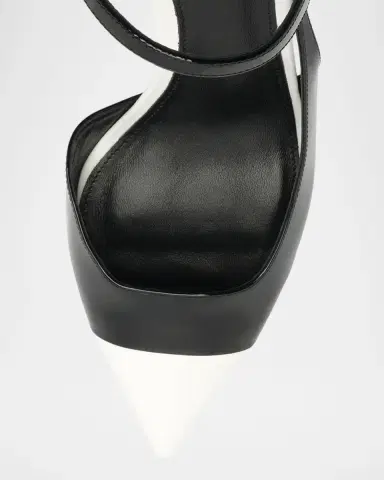Alexandre Birman 60mm Tita Wrap Patent Leather Cap-Toe Pumps | Thumbnail 3 Alexandre Birman 60mm Tita Wrap Patent Leather Cap-Toe Pumps | Thumbnail 3