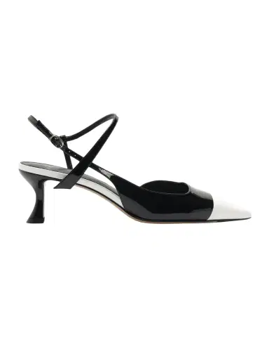 Alexandre Birman 60mm Tita Wrap Patent Leather Cap-Toe Pumps | Thumbnail 1 Alexandre Birman 60mm Tita Wrap Patent Leather Cap-Toe Pumps | Thumbnail 1