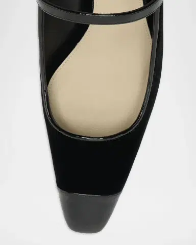 Alexandre Birman 60mm Tita Wave Velvet Mule Pumps | Thumbnail 3 Alexandre Birman 60mm Tita Wave Velvet Mule Pumps | Thumbnail 3