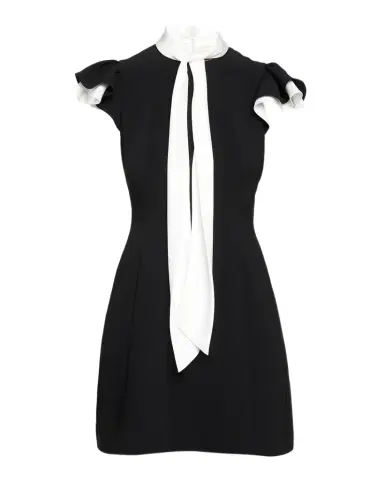 Cinq à Sept Sarya Tieneck Sheath Mini Dress | Thumbnail 1 Cinq à Sept Sarya Tieneck Sheath Mini Dress | Thumbnail 1