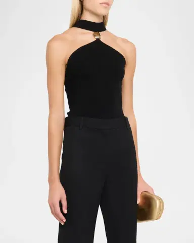 Simkhai Renlen Merino Wool Halter Top | Thumbnail 4 Simkhai Renlen Merino Wool Halter Top | Thumbnail 4