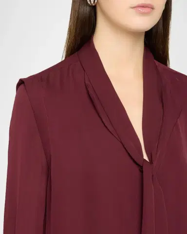 Simkhai Lillian Silk Blouse | Thumbnail 5 Simkhai Lillian Silk Blouse | Thumbnail 5
