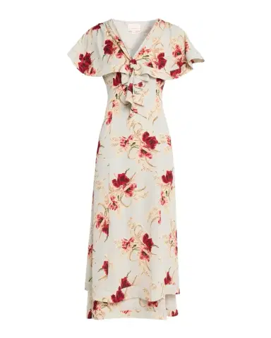 Cinq à Sept Anthony Wilted Poppy Maxi Dress | Thumbnail 1 Cinq à Sept Anthony Wilted Poppy Maxi Dress | Thumbnail 1
