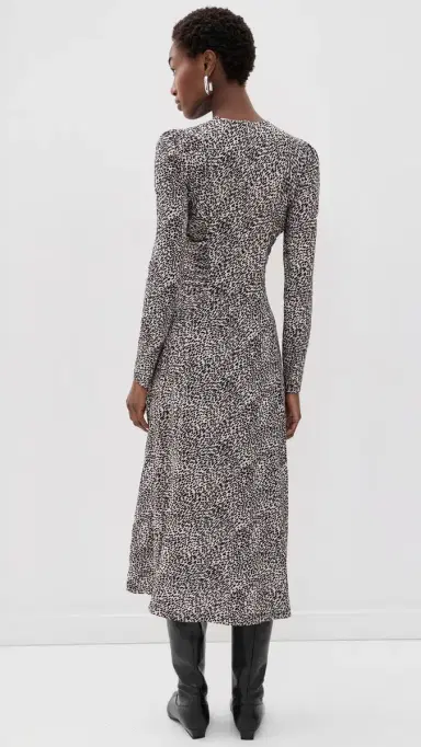 Sea Charlize Cheetah Print Dress Cream | Thumbnail 3 Sea Charlize Cheetah Print Dress Cream | Thumbnail 3