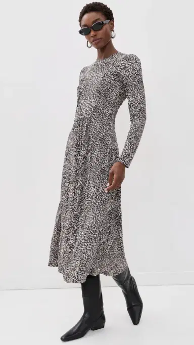 Sea Charlize Cheetah Print Dress Cream | Thumbnail 5 Sea Charlize Cheetah Print Dress Cream | Thumbnail 5