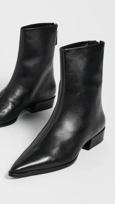 Black Suede Studio Esme 30 Booties | Thumbnail 5 Black Suede Studio Esme 30 Booties | Thumbnail 5