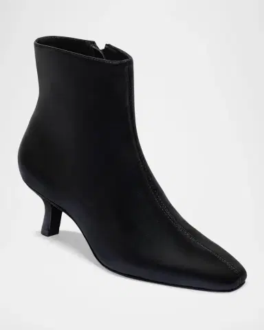 Bernardo 50mm Sanya Leather Ankle Booties | Thumbnail 3 Bernardo 50mm Sanya Leather Ankle Booties | Thumbnail 3