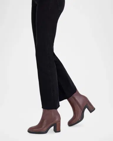 Bernardo 95mm Nara Leather Ankle Boots | Thumbnail 2 Bernardo 95mm Nara Leather Ankle Boots | Thumbnail 2