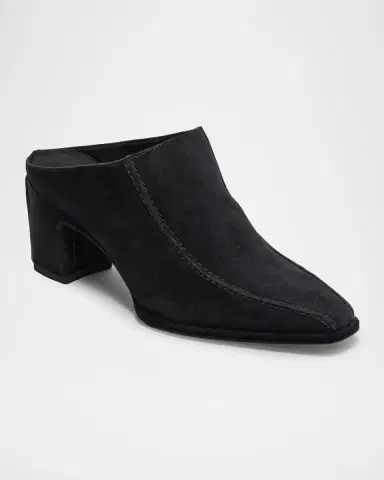 Bernardo 65mm Brynn Leather Mules | Thumbnail 2 Bernardo 65mm Brynn Leather Mules | Thumbnail 2