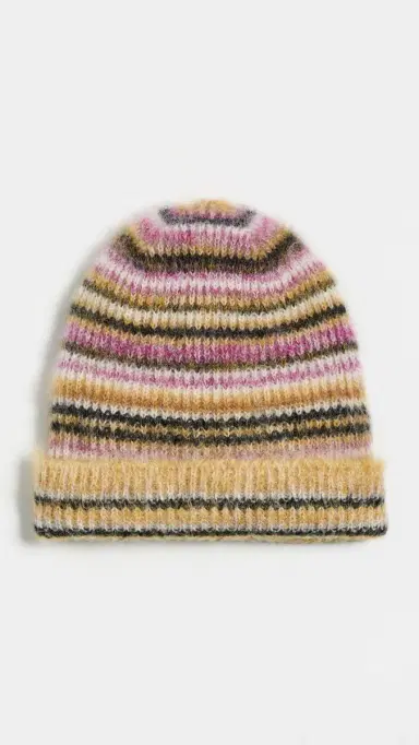 Isabel Marant Morenne Beanie Mustard One Size | Thumbnail 2 Isabel Marant Morenne Beanie Mustard One Size | Thumbnail 2