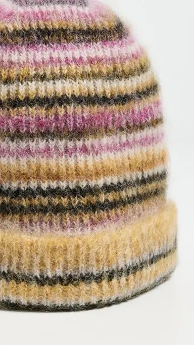 Isabel Marant Morenne Beanie Mustard One Size | Thumbnail 4 Isabel Marant Morenne Beanie Mustard One Size | Thumbnail 4
