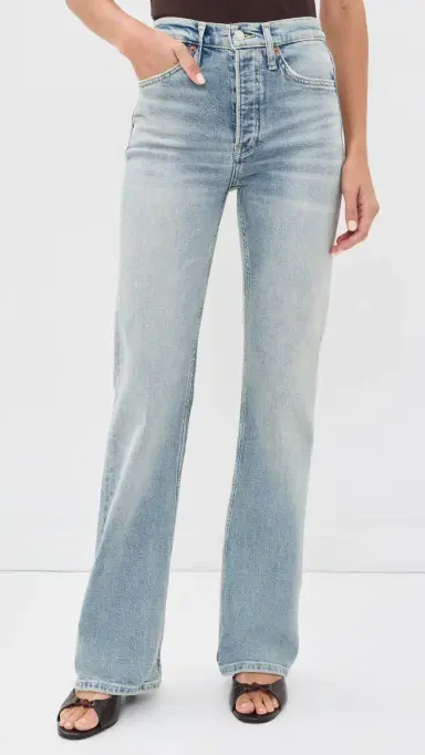 RE/DONE 70s Bootcut Jeans Opal Indigo 24 | Thumbnail 2 RE/DONE 70s Bootcut Jeans Opal Indigo 24 | Thumbnail 2