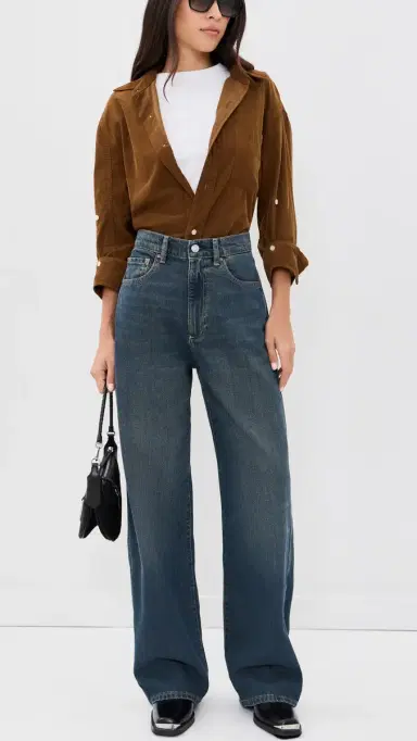 DL1961 Taylor Relaxed High Rise Barrel Jeans Kensington (Highluxe) | Thumbnail 5 DL1961 Taylor Relaxed High Rise Barrel Jeans Kensington (Highluxe) | Thumbnail 5