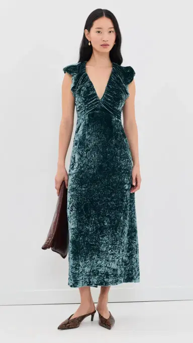 Ulla Johnson Astra Velvet Dress | Thumbnail 5 Ulla Johnson Astra Velvet Dress | Thumbnail 5