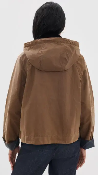 Barbour Adina Wax Jacket Tan/Shadow Classic | Thumbnail 3 Barbour Adina Wax Jacket Tan/Shadow Classic | Thumbnail 3