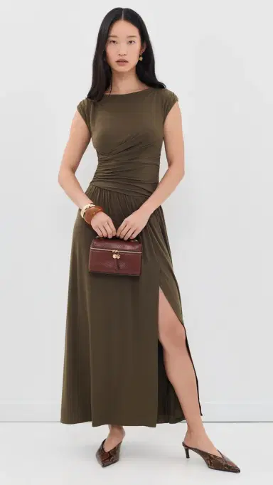 PAIGE Kalindi Dress Fern | Thumbnail 5 PAIGE Kalindi Dress Fern | Thumbnail 5