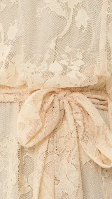 Zimmermann Valiant Lace Caped Maxi Dress Cream | Thumbnail 6 Zimmermann Valiant Lace Caped Maxi Dress Cream | Thumbnail 6